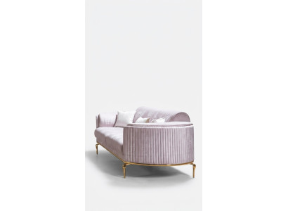 Luksusowa trzyosobowa sofa rozkładana nowoczesne kanapy Włókienniczy Materiał 234cm xxl