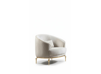 Luksusowa jednoosobowa Fotel Couch Podkładka Meble Relaks Club Designerska Sofa