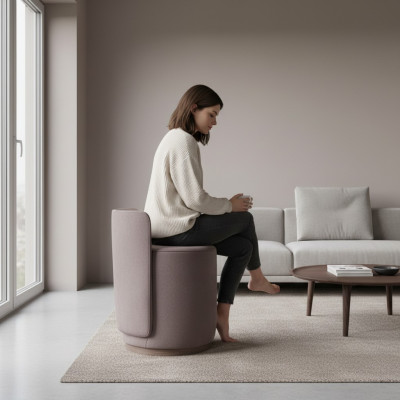 Design Ławka Fotel Luksusowa Ottoman Toaletka Stołek Okrągła Podkładka Krzesło