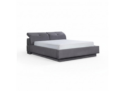 Łóżko Design Podwójne łóżko Materiał Drewno łóżko Podkładka Sypialnia Meble 160x200