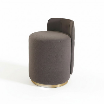Design Fotel Luxury Ottoman Toaletka Stołek Okrągła Podkładka Krzesło Ławka