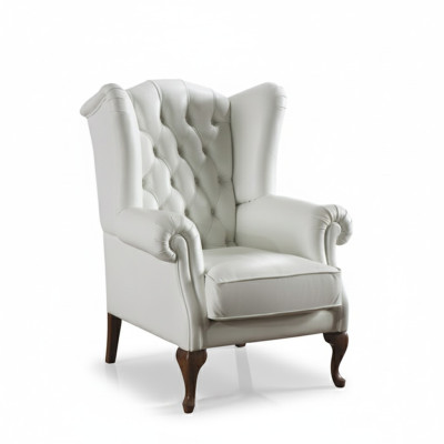 EarsFotel Skóra Sofa Jednoosobowa Chesterfield Sofa Podkładka Meble Nowe