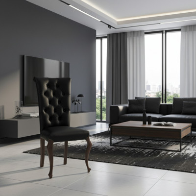 Klasyczny Krzesła luksusowy fotel Drewno krzesło drewniane designerskie krzesło do jadalni Krzesło