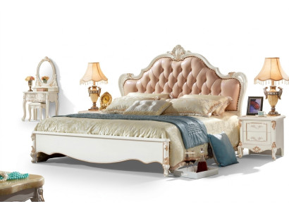 Royal Chesterfield Łóżko Sypialnia Meble łóżka 180x200 Skóra