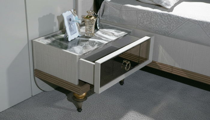 Luksusowe konsole Stolik nocny Design Stolik Sypialnia stoły