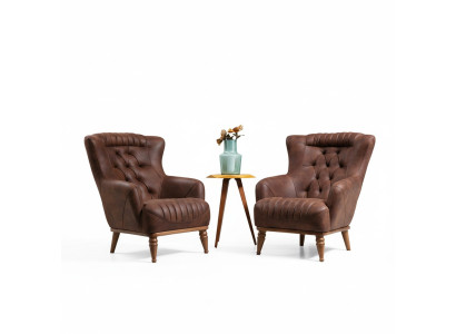 Luksusowe Meble Design Fotel Nowoczesny Design Fotel Brązowy Salon Nowość