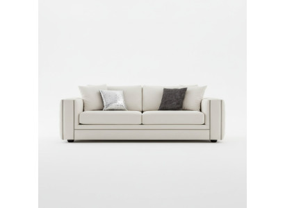 Klasyczna trzyosobowa sofa Chesterfield Meble luksusowe kanapy beżowe 3 sofy Siedziba