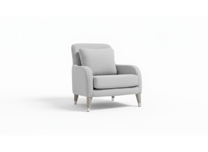 Fotel miejsce siedzące Design Living Room Podkładka Drewno Podkładka Modern Luxury Grey Nowość