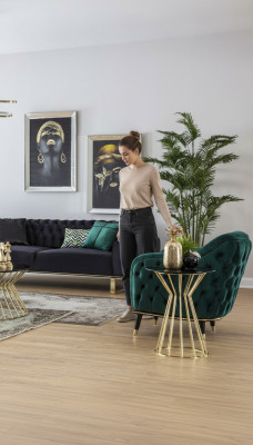 Chesterfield Club Fotel Couch Meble Meble Sofa Relaks Jednoosobowa