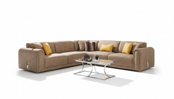 Włókienniczy Sofa Kanapa Narożnikowa kanapa Zestaw narożny Podkładka Sofy Kanapy Meble Materiał