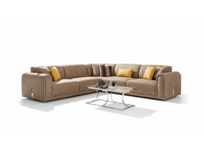 Włókienniczy Sofa Kanapa Narożnikowa kanapa Zestaw narożny Podkładka Sofy Kanapy Meble Materiał
