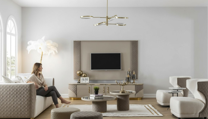 Jednostka ścienna rtv salon Zestaw sofowy Kanapa Zestaw Sofa Kanapy Sofy Meble