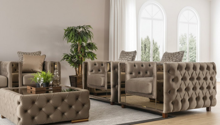 Luksusowy Fotel Chesterfield Jednoosobowa Klasyczna Kanapa Meble Meble Sofa 1-osobowa