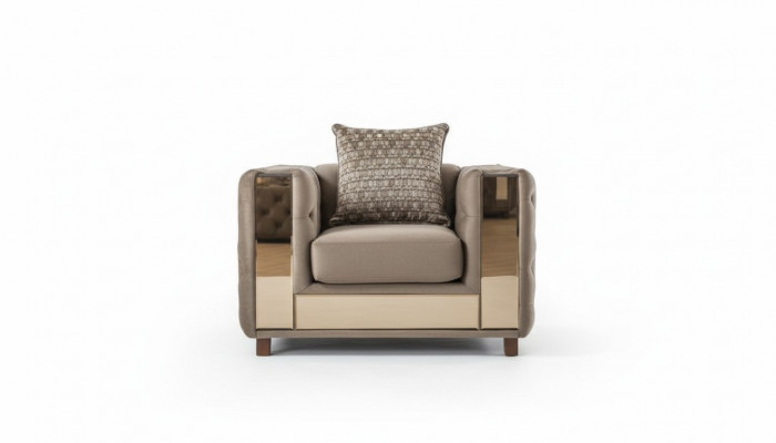 Luksusowy Fotel Chesterfield Jednoosobowa Klasyczna Kanapa Meble Meble Sofa 1-osobowa