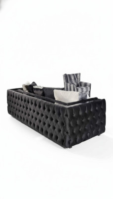 Sofa Chesterfield 3 miejsce do siedzenia salon nowoczesny design sofy kanapy tekstylne nowe