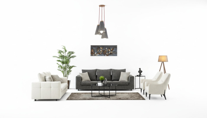 Luksusowy Zestaw sofowy Nowoczesny Zestaw 3+2+1+1 miejsce do siedzenia Sofa Kanapa Ustawić Design Kanapy