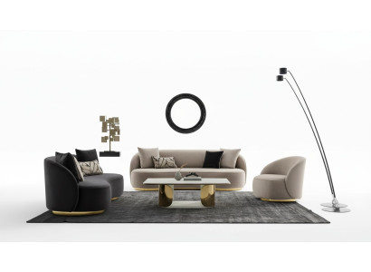 Zestaw sofowy 4+3+1 Siedziba Set Design Sofy Podkładka Siedziba Kanapy Nowoczesna Sofa