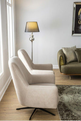 Fotel Nowoczesny Jednoosobowy Luksusowy Fotel Wyposażenie Salonu Sofa 1 miejsce siedzące Nowość