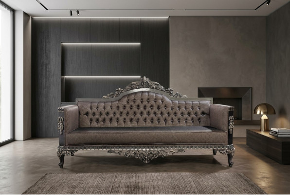 Sofy 3 miejsce do siedzenia Włókienniczy Big Meble Living Room Klasyczna Nowa Sofa Poliestrowa Kanapa