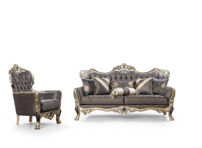 Zestaw sofowy Zestaw sofowy 3+1 osobowy designerskie sofy Podkładka kanapy Sofa klasyczna Relaks nowa