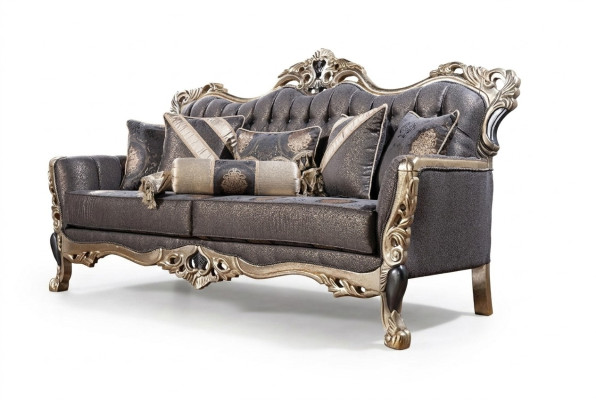 Luksusowa Sofa 3-miejsce siedzące Stof Salonowy Klasyczny Design Sofy Podkładka Kanapy Nowa