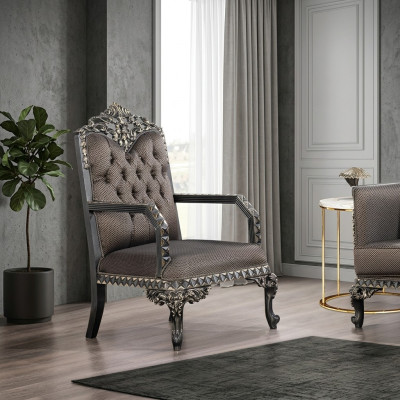 Fotel Classic Jednoosobowa Luksusowa Sofa Fotel do Salonu 1 miejsce do siedzenia