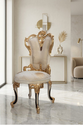 Luxury Design Podkładka Solidny Drewno Krzesło Krzesła Siedziba Lehn Büro Office jadalnia