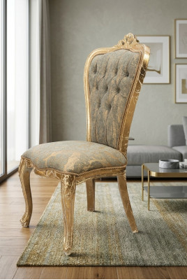 jadalnia Krzesło Designerski Fotel Barokowy Luksusowy Fotel Classic Krzesła Nowość
