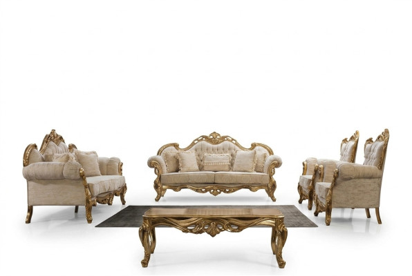 Zestaw sofowy 3311 Siedziba Set Design Sofa Podkładka Kanapy Kanapa Klasyczny Luksus
