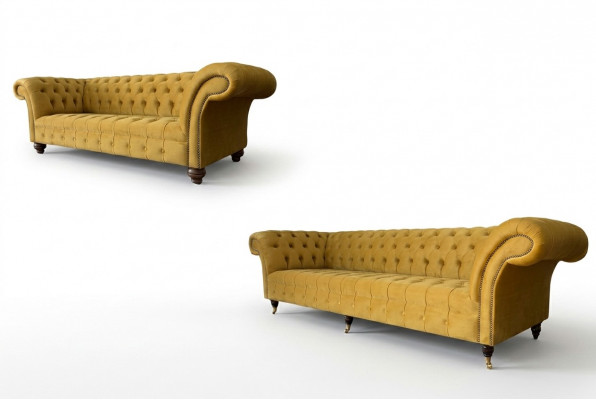 Zestaw sofowy 3+2 miejsce do siedzenia Zestaw Design Sofy Podkładka Kanapy Chesterfield
