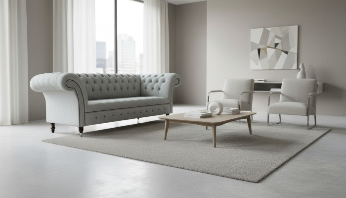 Designerska Sofa 3 miejsce do siedzenia Chesterfield Couch Podkładka Sofy Kanapy Meble