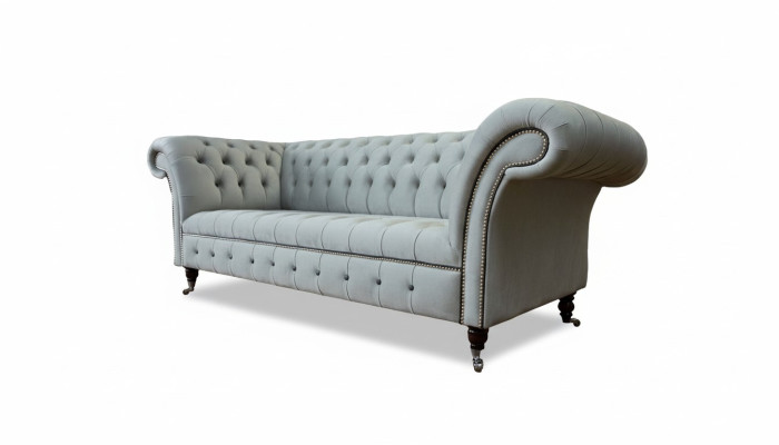 Designerska Sofa 3 miejsce do siedzenia Chesterfield Couch Podkładka Sofy Kanapy Meble
