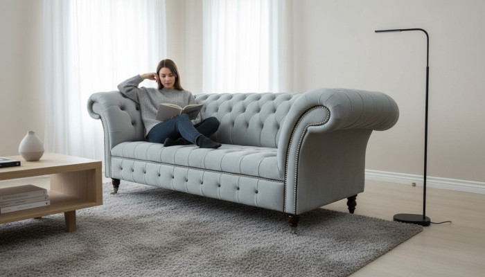 Design 2 miejsce do siedzenia Sofy Lounge Sofa Włókienniczy Podkładka Materiał Luksusowe kanapy
