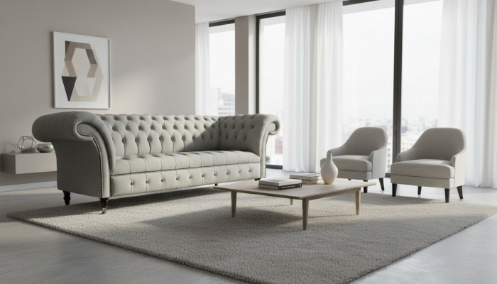 Design 2 miejsce do siedzenia Sofy Lounge Sofa Włókienniczy Podkładka Materiał Luksusowe kanapy