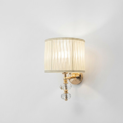 Nowoczesna biała lampa ścienna designerska salon kinkiet luksusowy Lampa