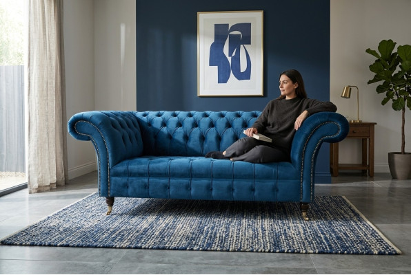 Chesterfield Sofa Kanapa Podkładka Kanapa 2-osobowa Kanapy Podkładka dwuosobowa