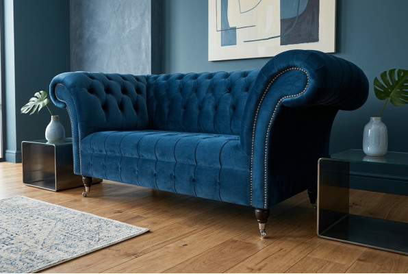Chesterfield Sofa Kanapa Podkładka Kanapa 2-osobowa Kanapy Podkładka dwuosobowa