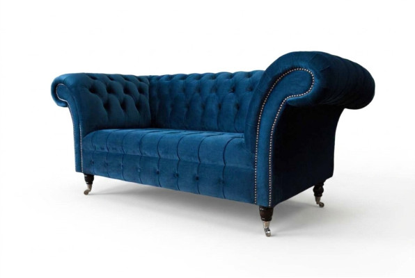 Chesterfield Sofa Kanapa Podkładka Kanapa 2-osobowa Kanapy Podkładka dwuosobowa