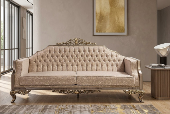 Klasyczna Sofa Luksusowa Sofa Podkładka Meble Kanapy Meble Barokowe