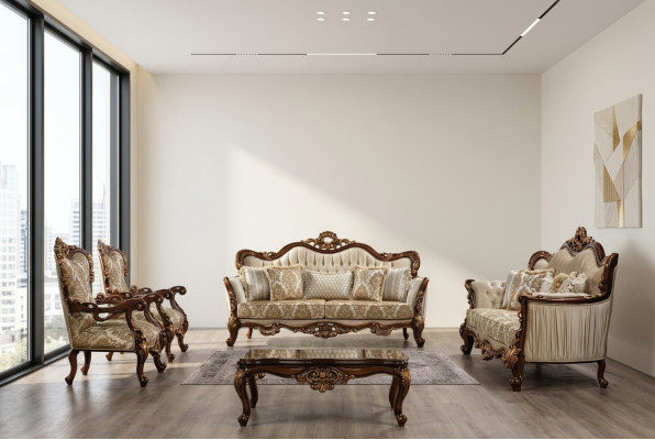 Chesterfield Zestaw sofowy Zestaw kanapowy z stolikiem kawowym Sofa Podkładka 5-częściowa.