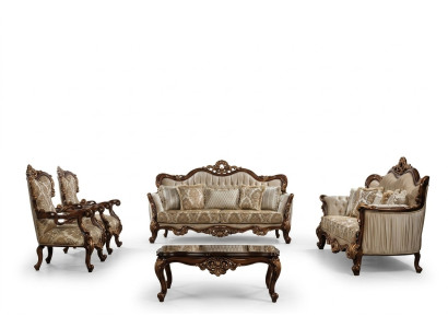 Chesterfield Zestaw sofowy Zestaw kanapowy z stolikiem kawowym Sofa Podkładka 5-częściowa.