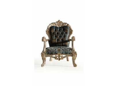 Barokowy Fotel Chesterfield Ears Fotel Klasyczna Sofa Jednoosobowa Sofa