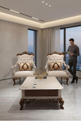 Fotel Chesterfield Barokowa Kanapa Sofa Meble Meble Kanapy Sofy Krzesło