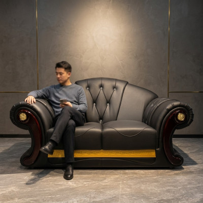 Chesterfield Dwumiejscowa kanapa Design Meble Klasyczne sofy