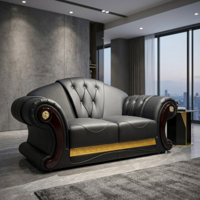 Chesterfield Dwumiejscowa kanapa Design Meble Klasyczne sofy