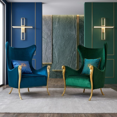 Luksusowa Sofa Fotel Jednoosobowa Meble Recepcja Hotelowa