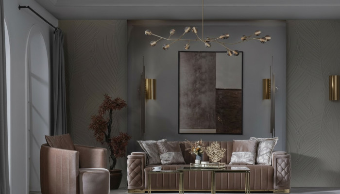 Luksusowa Kanapa 3+1 Meble Sofa Kanapy Zestaw sofowy Chesterfield 2-częściowy.