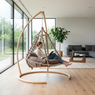 Huśtawka Fotel HangingFotel wiszący kosz wiszący huśtawka wiszące krzesło GardenFotel