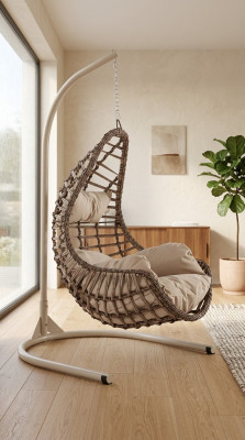 Fotel GartenFotel Huśtawka Wiszący Kosz Wisząca Huśtawka Wisząca Krzesło Wiszący Fotel