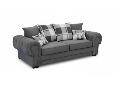 Kanapa Trzyosobowa Podkładka Meble Aksamit Kanapa Materiał Sofa 224cm Kanapy